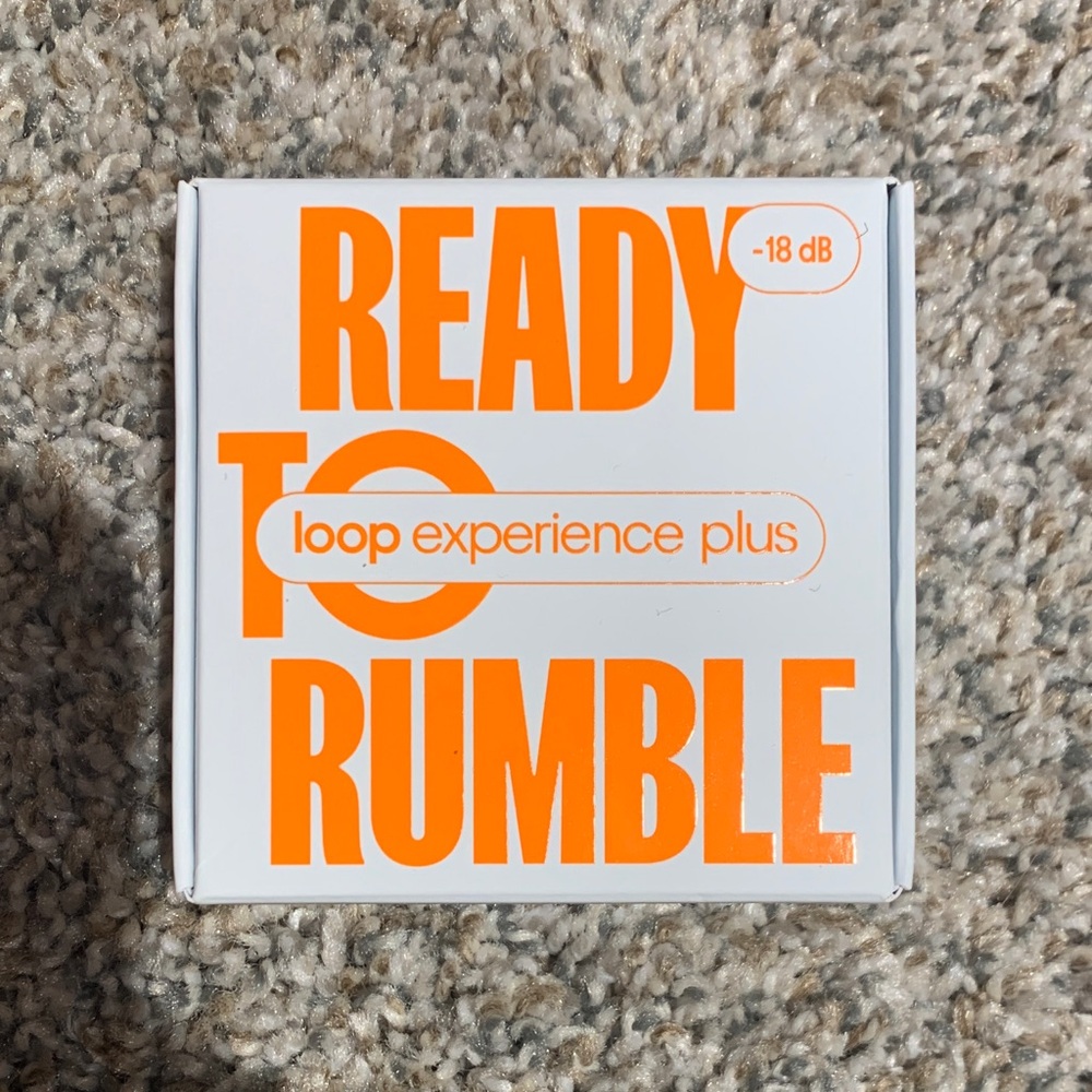 Loop Experience Plus Earplugs - Midnight Black